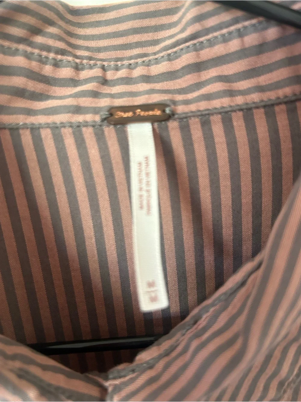 Free People relaxed button